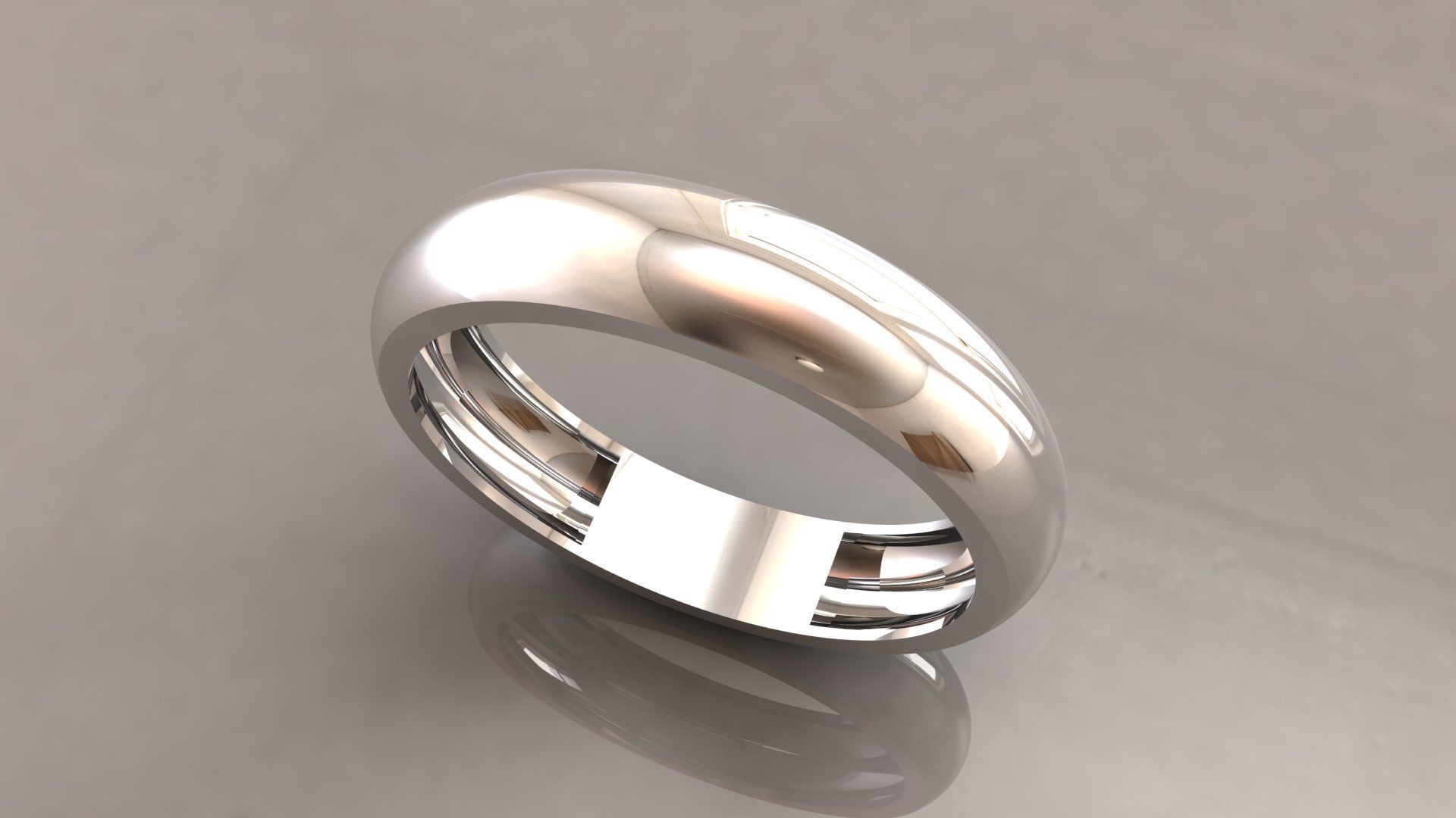 Simple Women Ring 3D print model Free 3D print model_5