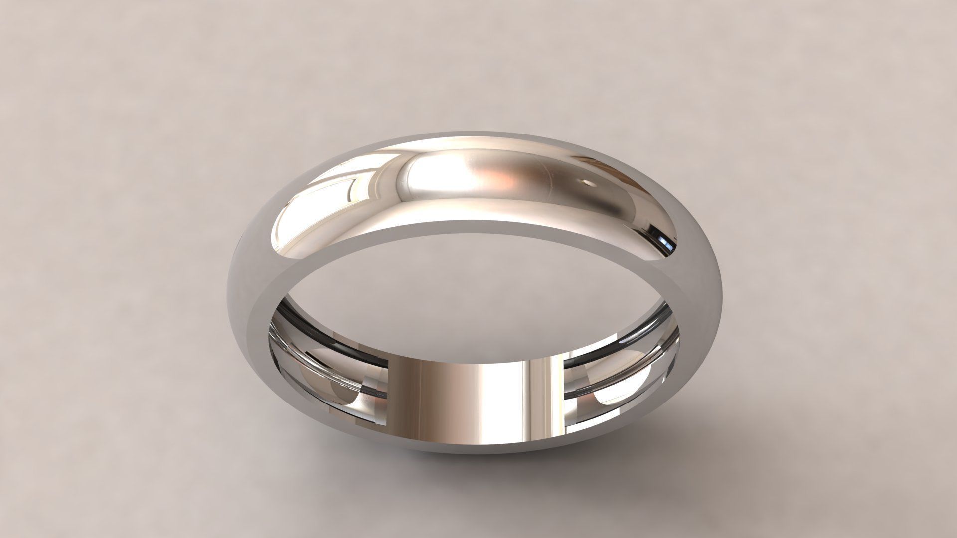 Simple Women Ring 3D print model Free 3D print model_12