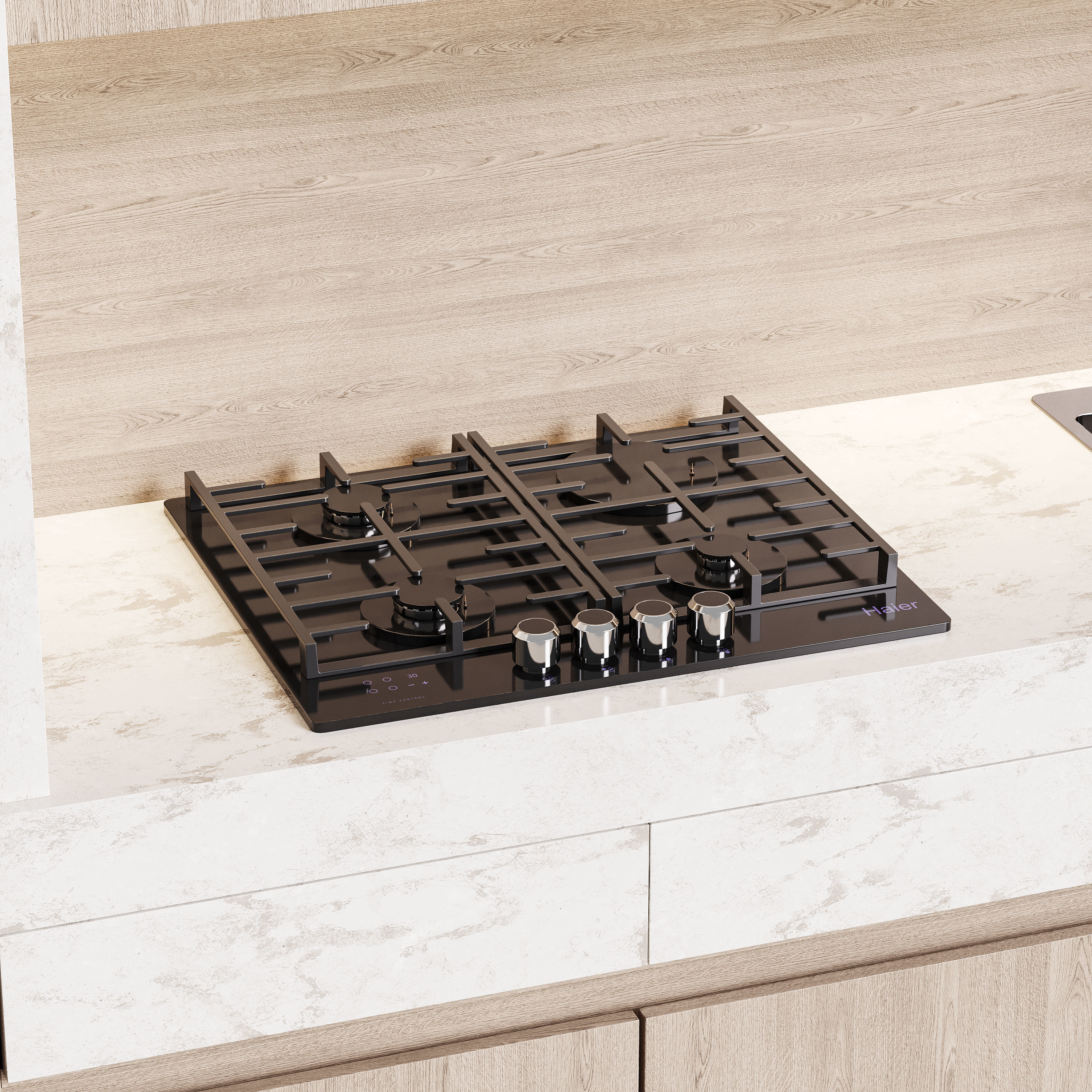 Modern kitchen 03 3D model_10