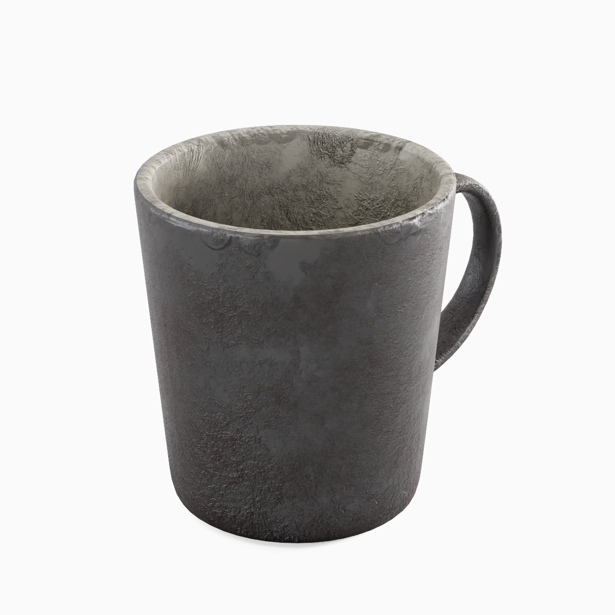 Old Dirty Coffee Cup 05 3D model_5