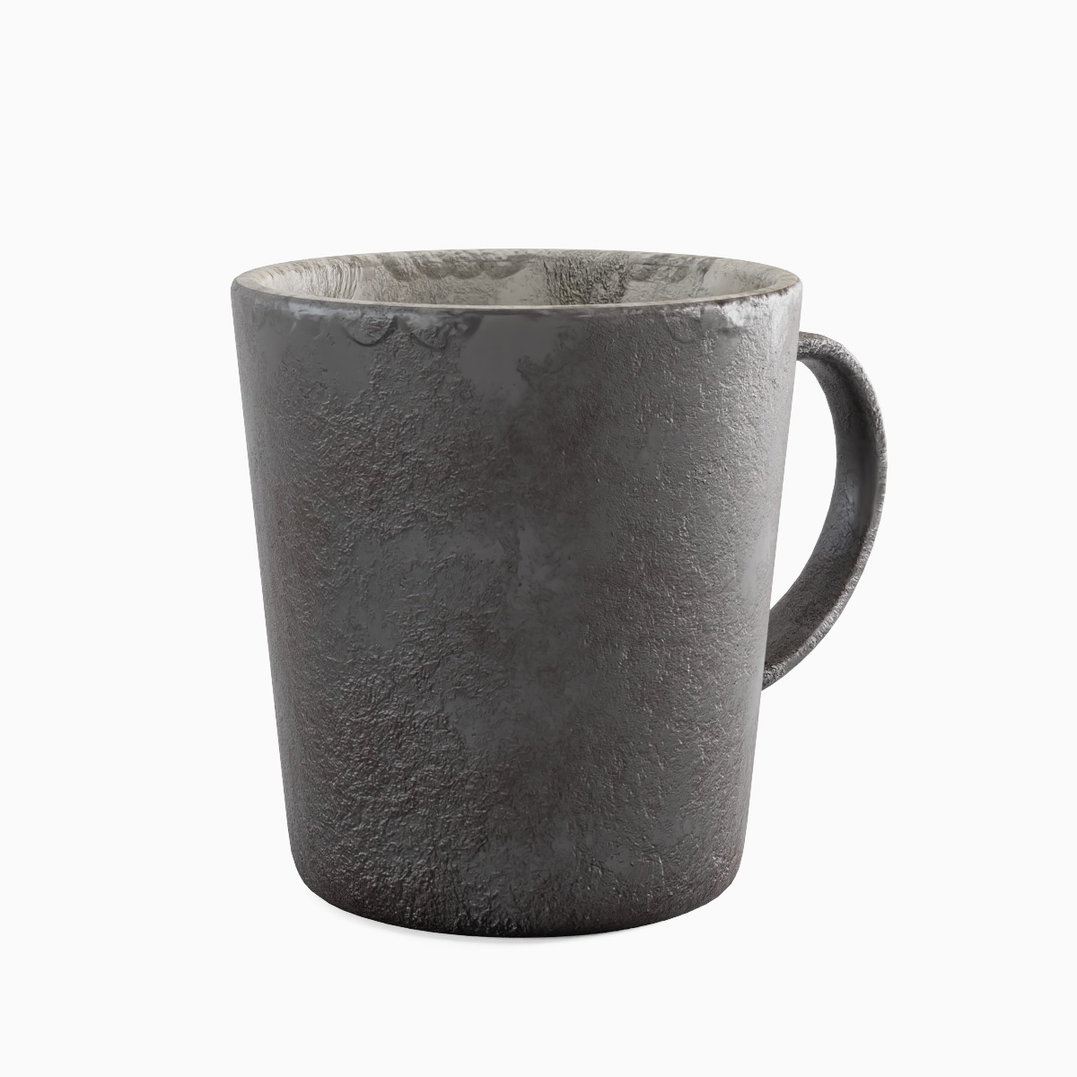 Old Dirty Coffee Cup 05 3D model_2