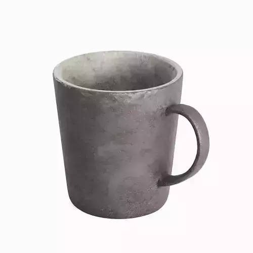 Old Dirty Coffee Cup 05 3D model