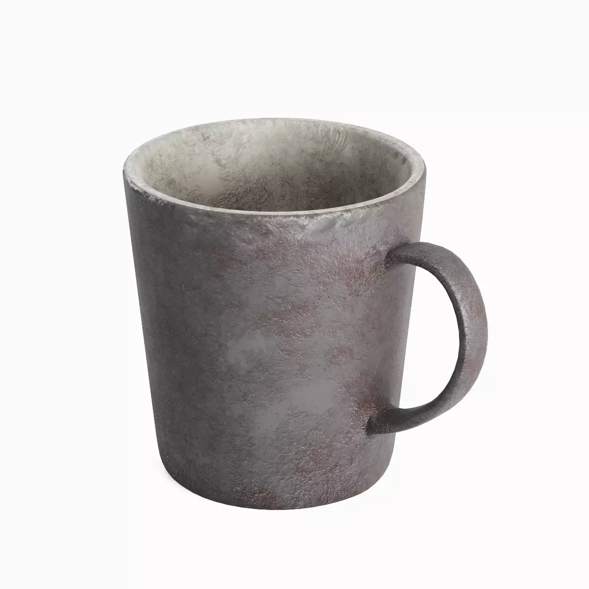 Old Dirty Coffee Cup 05 3D model_0