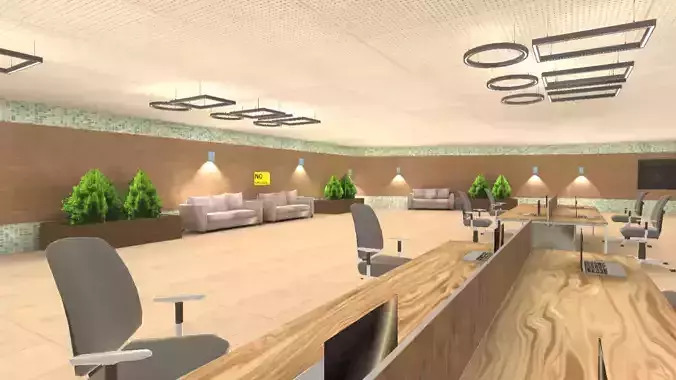 Large Office INTERIOR