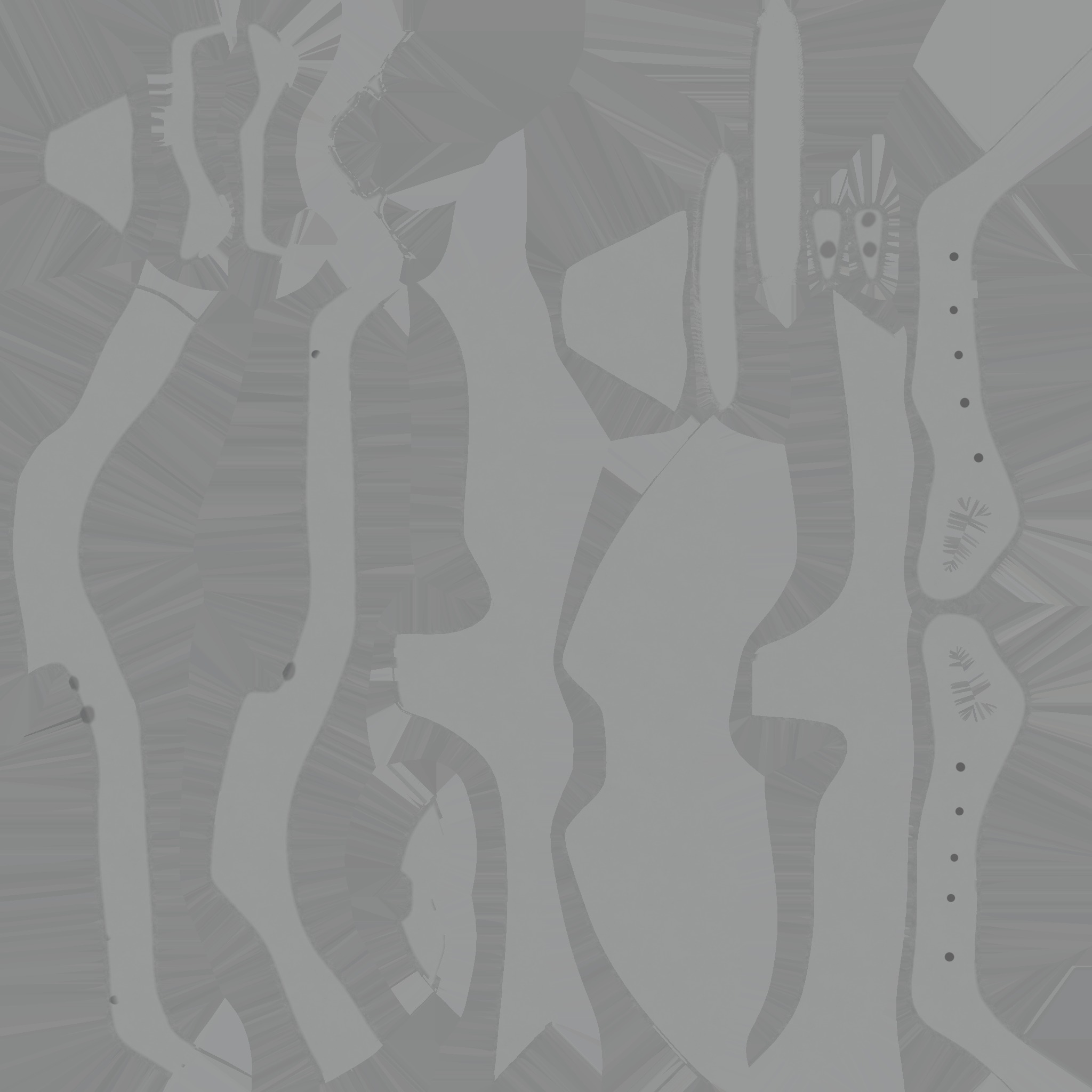 CHRISTIAN DIOR B25 3D SHOES - WHITE 3D model_22