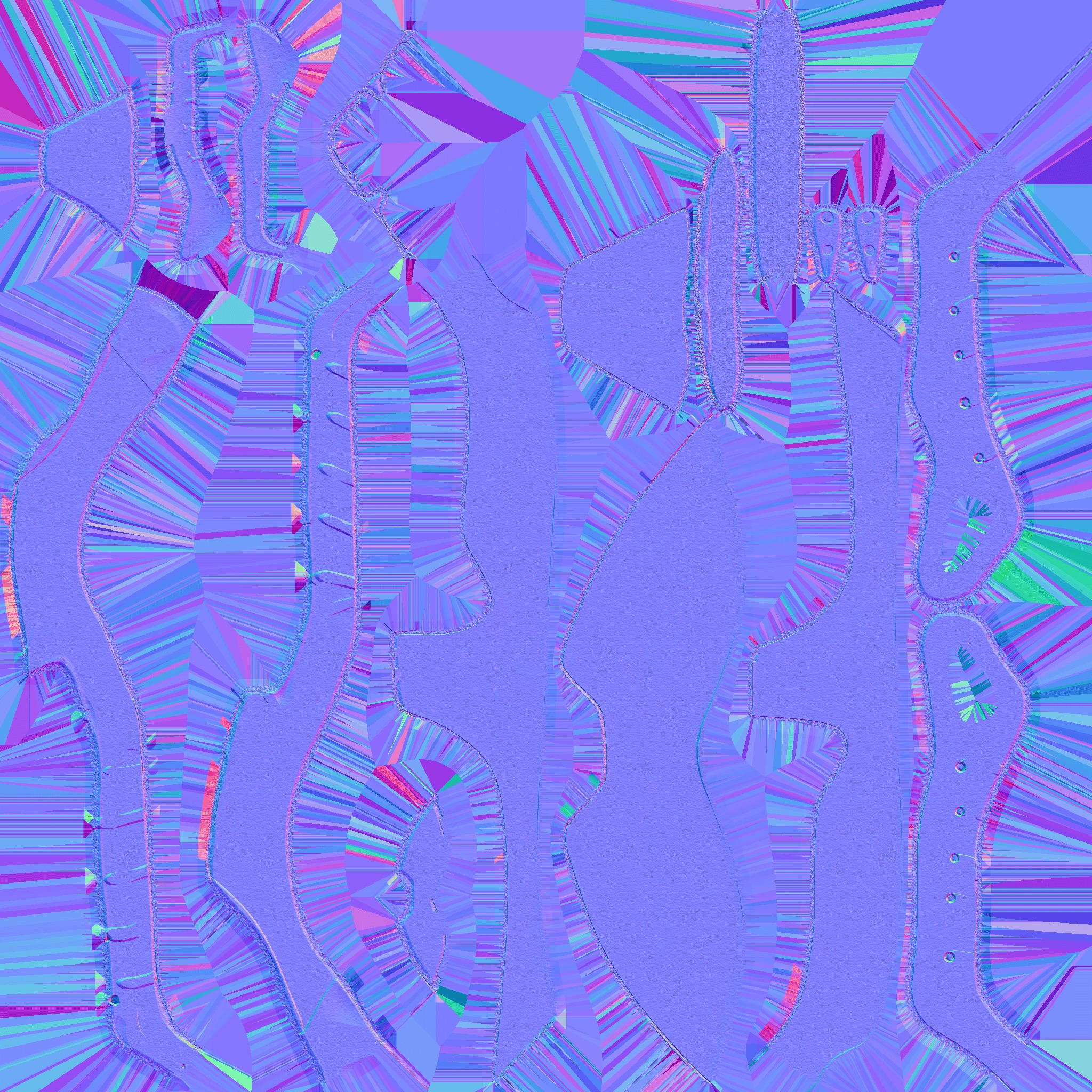 CHRISTIAN DIOR B25 3D SHOES - WHITE 3D model_24