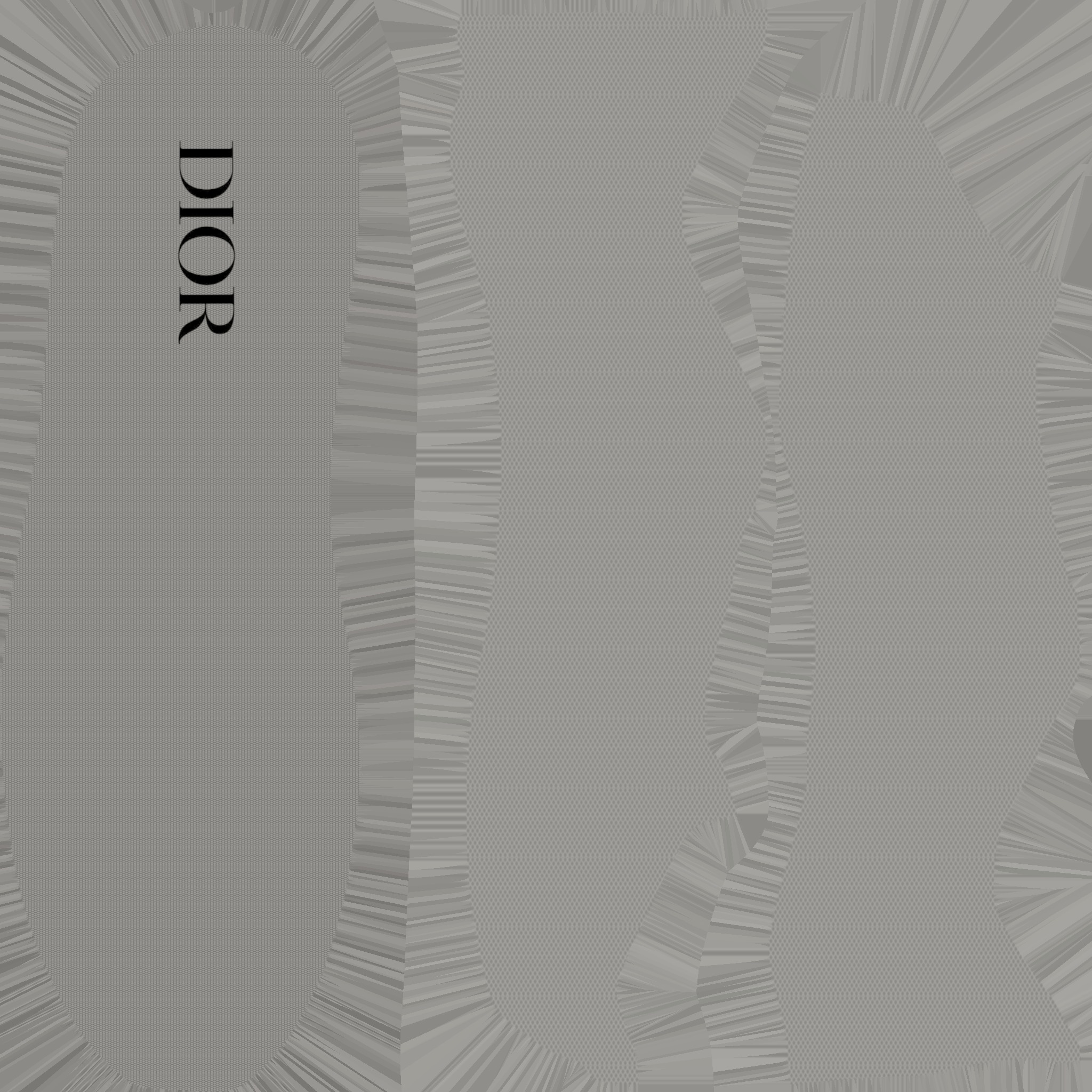 CHRISTIAN DIOR B25 3D SHOES - WHITE 3D model_25