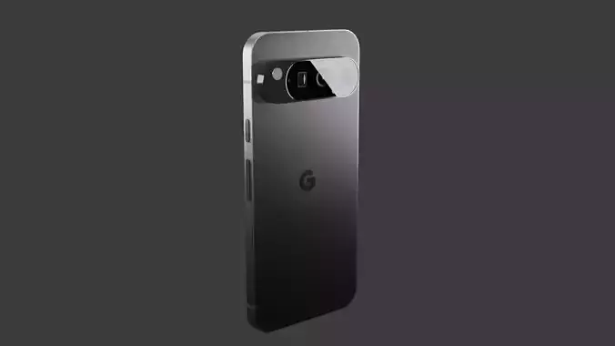 Google Pixel 9 Pro Low-poly 3D model