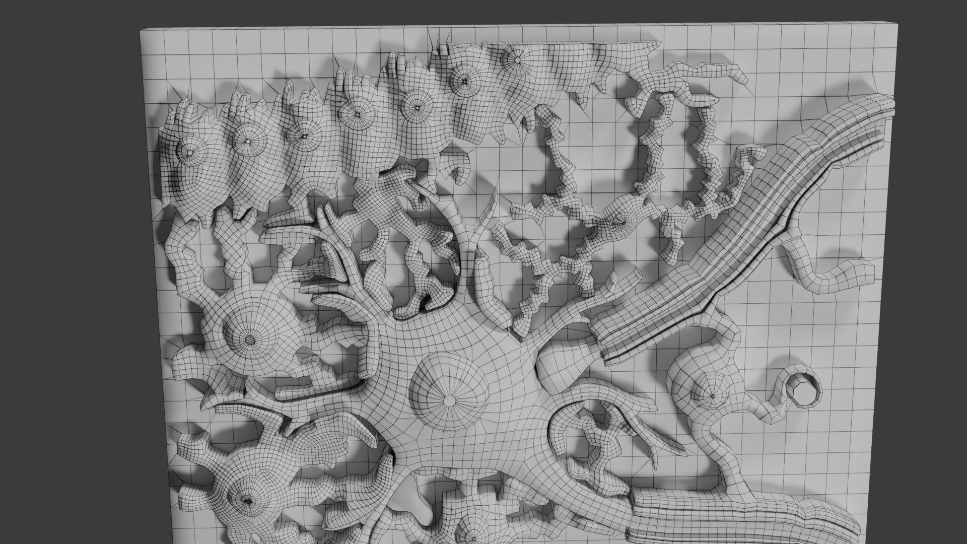 Glial cells Brain 3D model_37