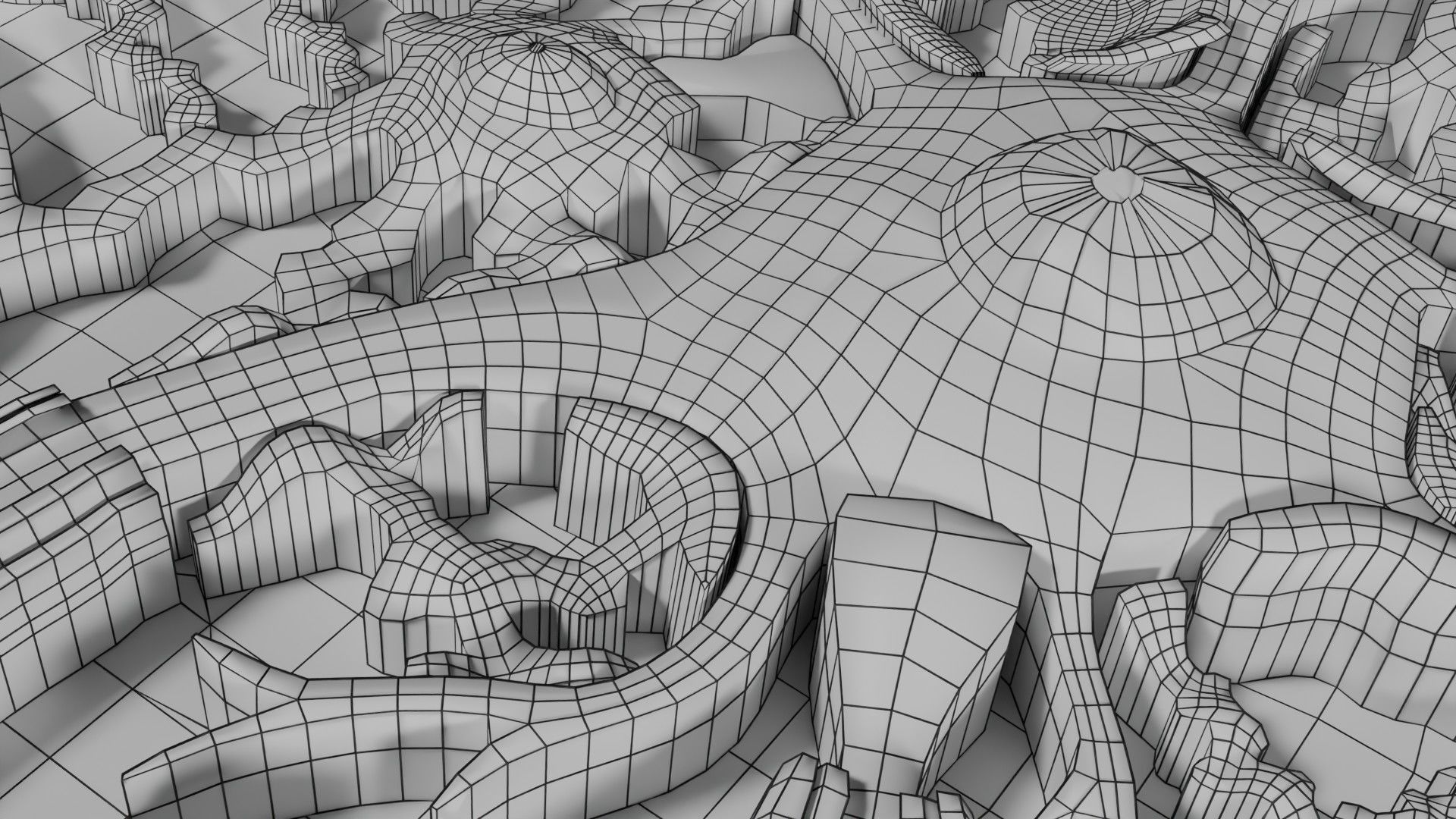 Glial cells Brain 3D model_28