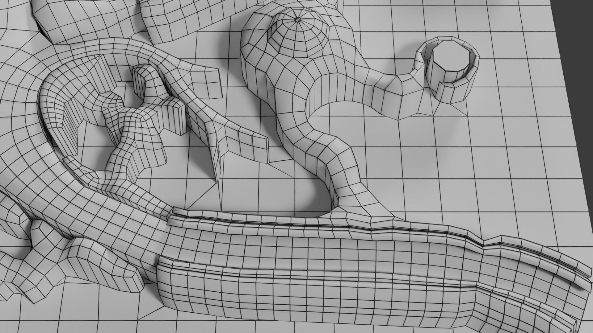 Glial cells Brain 3D model_24