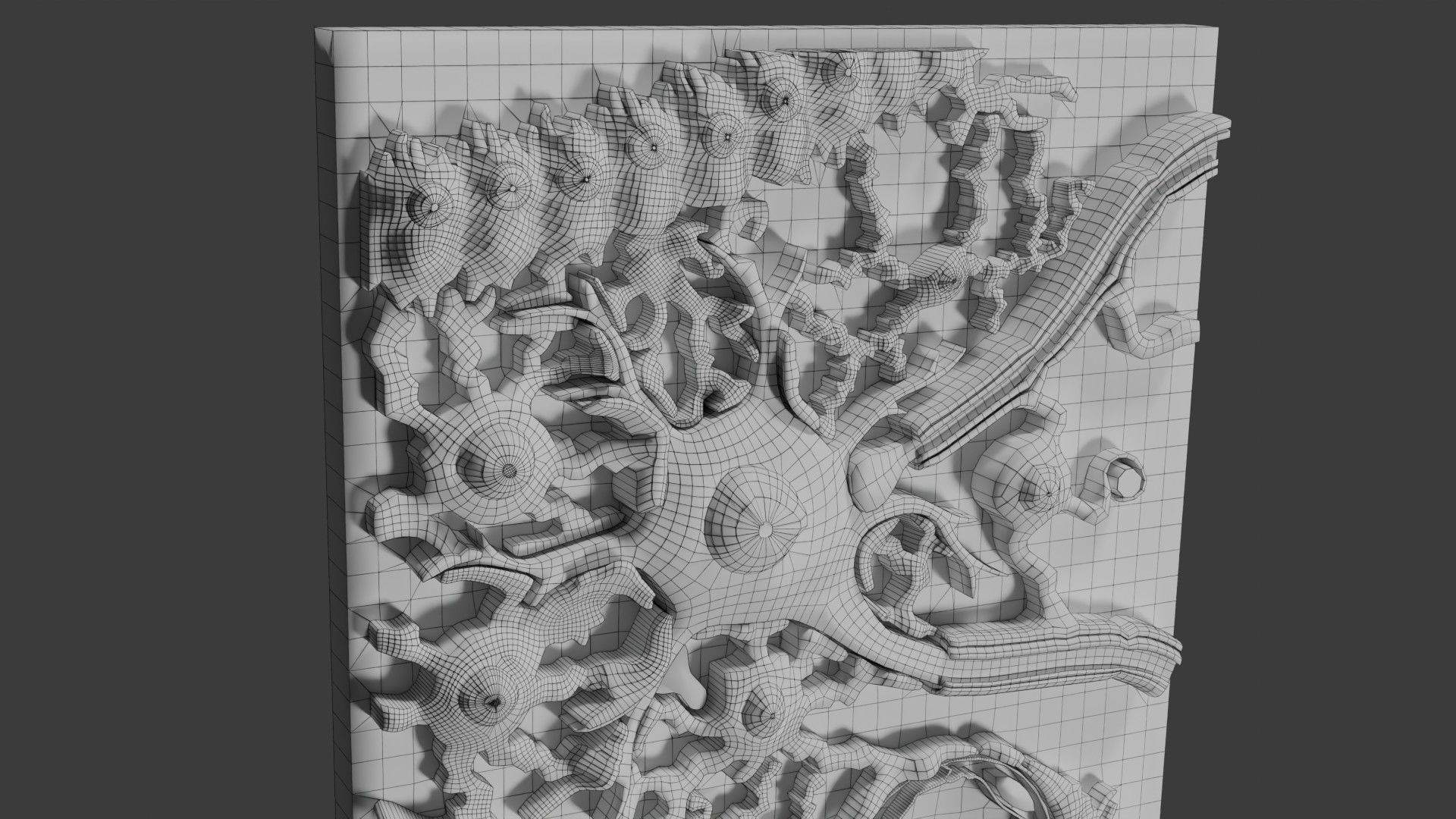 Glial cells Brain 3D model_36