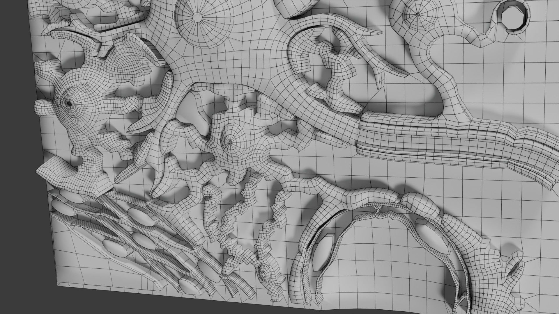 Glial cells Brain 3D model_32