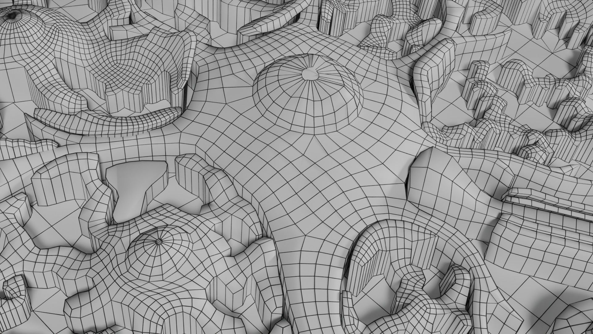 Glial cells Brain 3D model_25