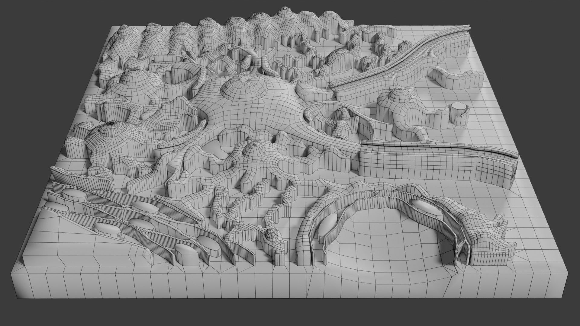 Glial cells Brain 3D model_31