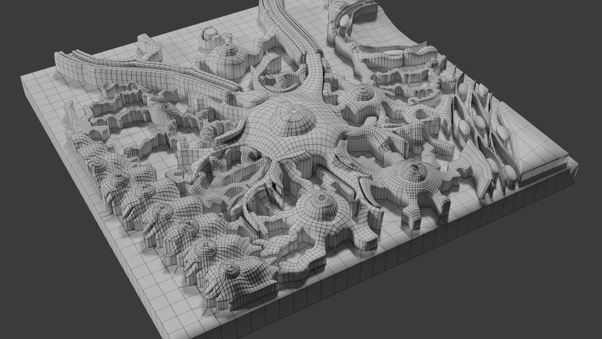 Glial cells Brain 3D model_34