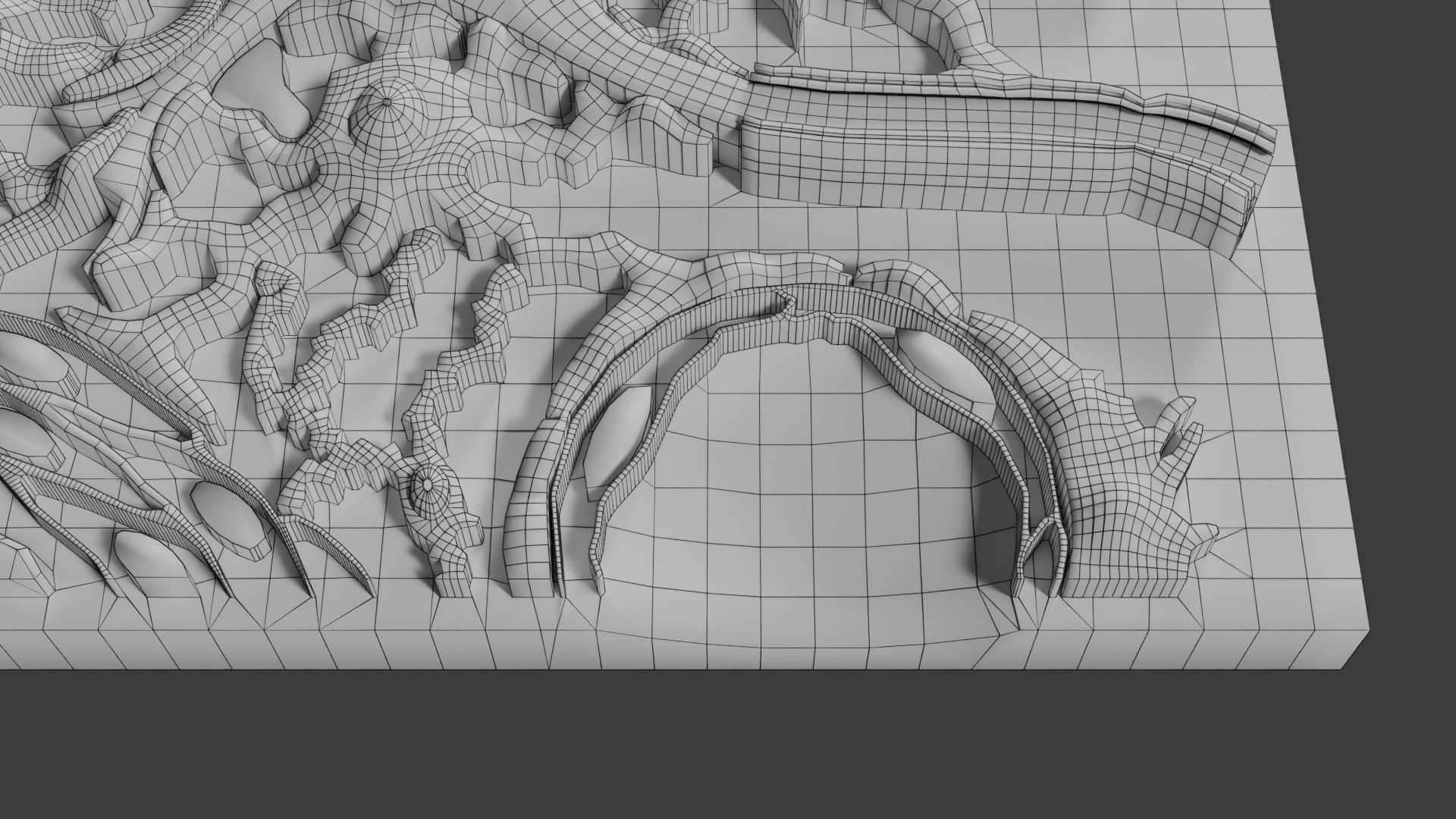 Glial cells Brain 3D model_22