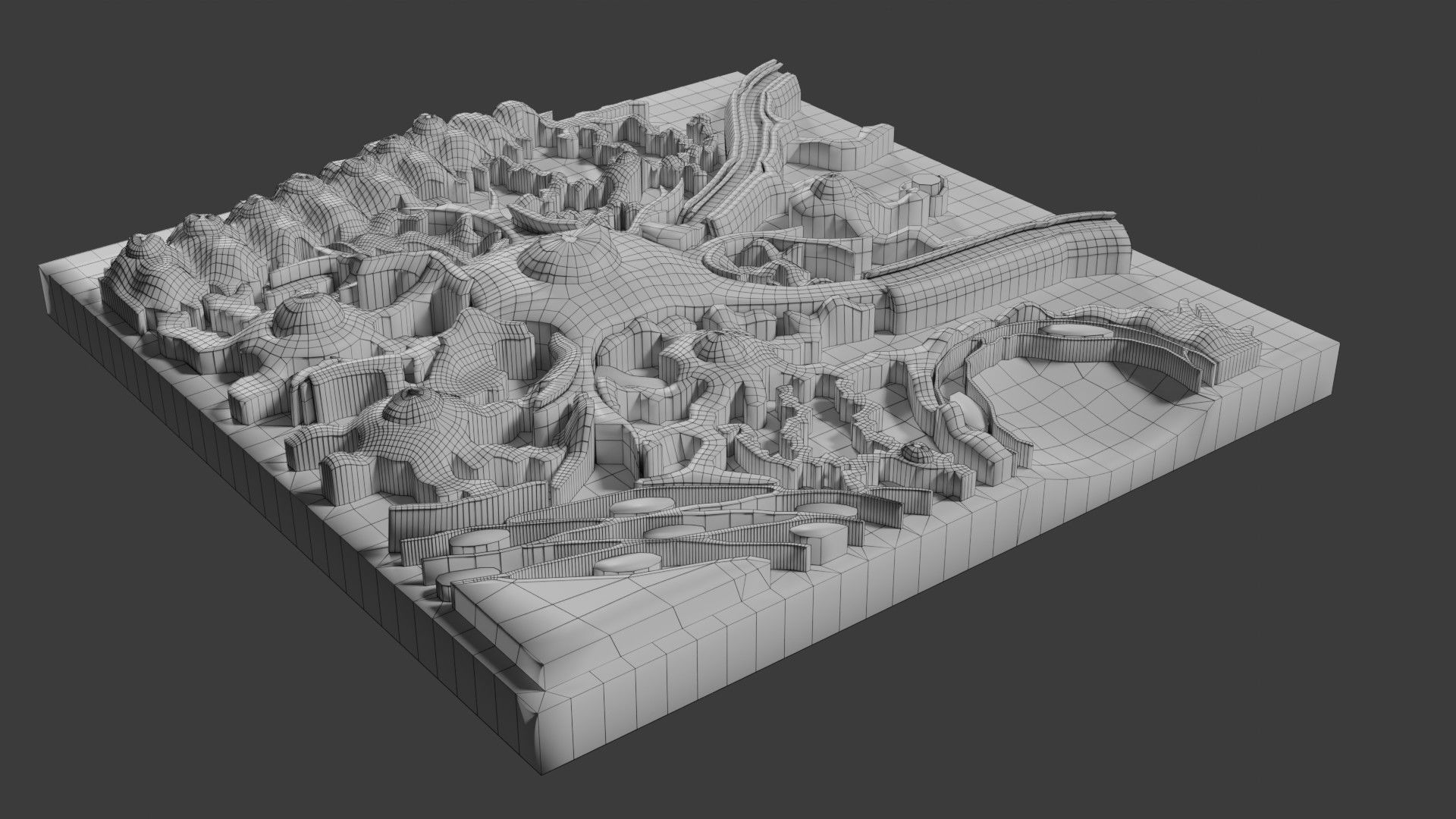 Glial cells Brain 3D model_33