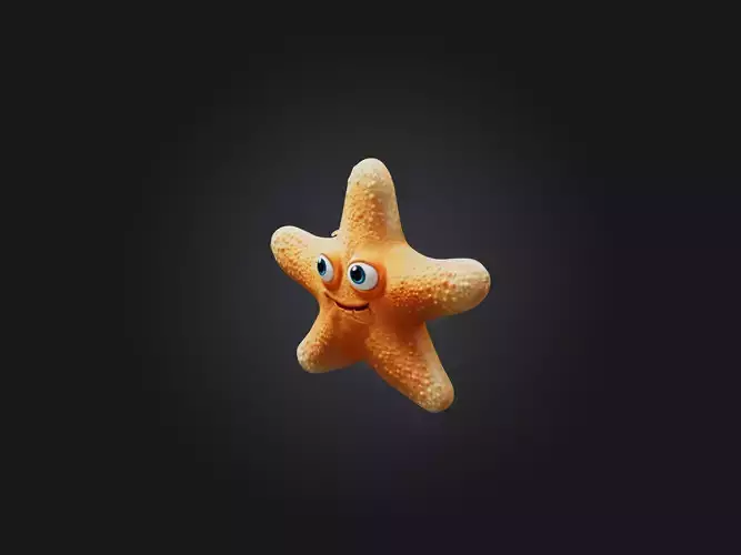 Cartoon Starfish