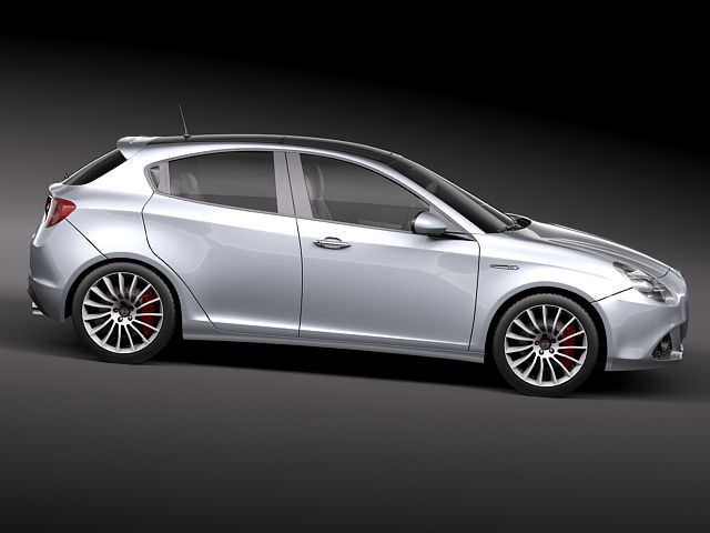 Alfa Romeo Giulietta 2011 3D model_3