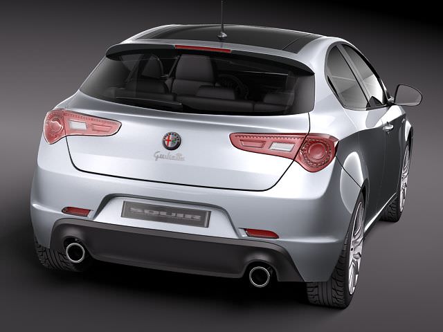 Alfa Romeo Giulietta 2011 3D model_6