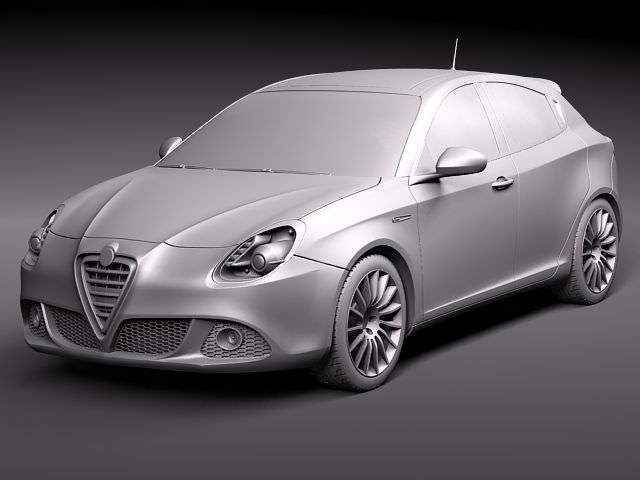 Alfa Romeo Giulietta 2011 3D model_10