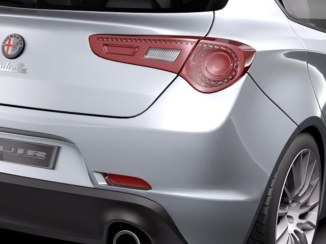 Alfa Romeo Giulietta 2011 3D model_7