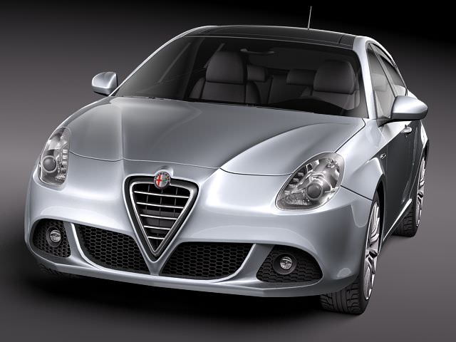 Alfa Romeo Giulietta 2011 3D model_1