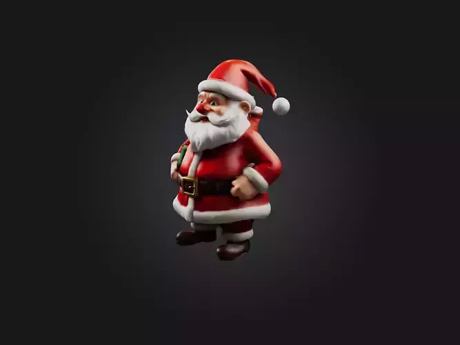 Cartoon Santa Claus
