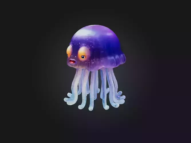 Cartoon Jellyfish
