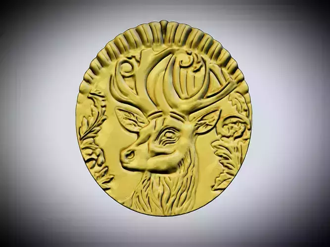 Deer pendant