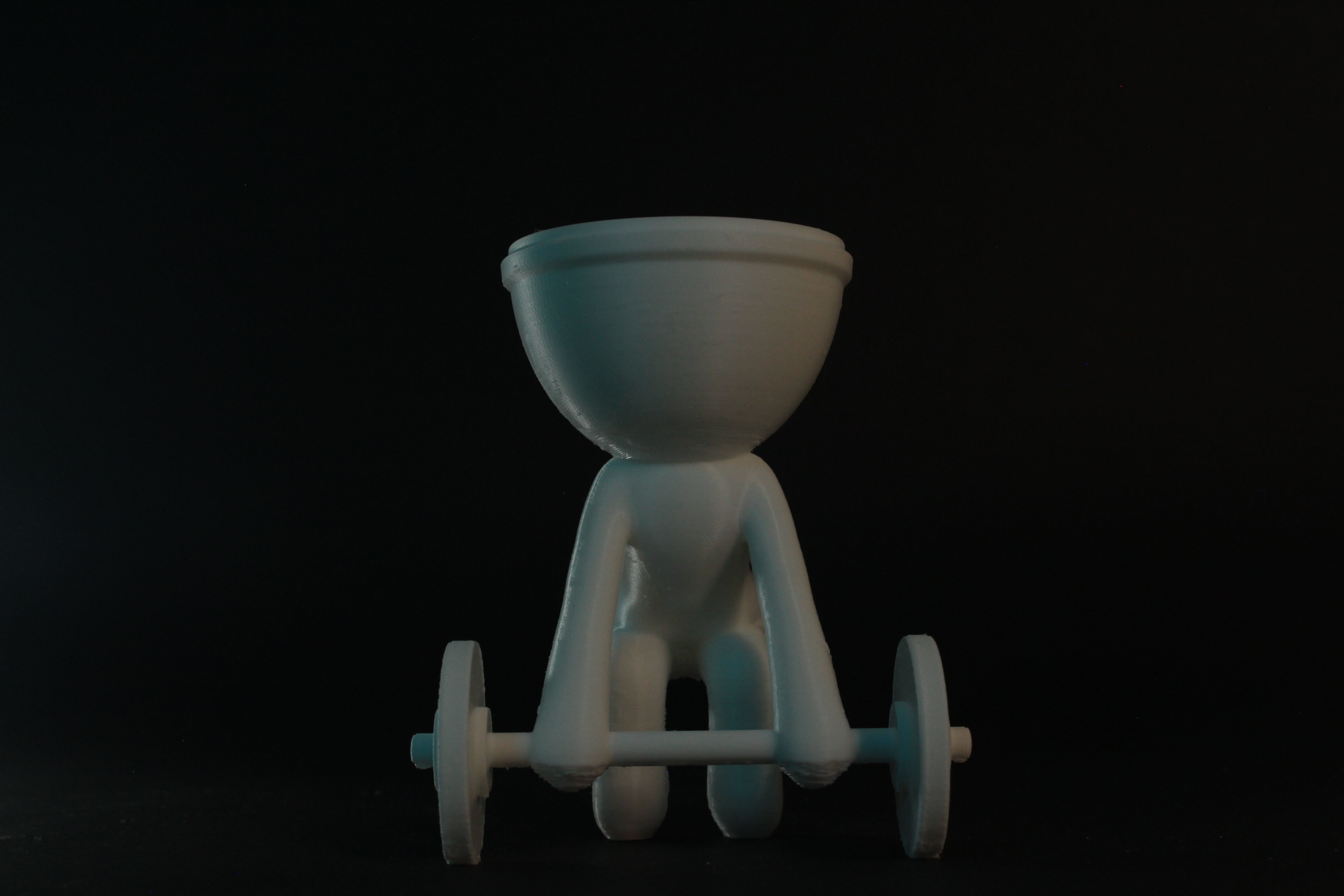 Flower Pot Weights 3D print model_1