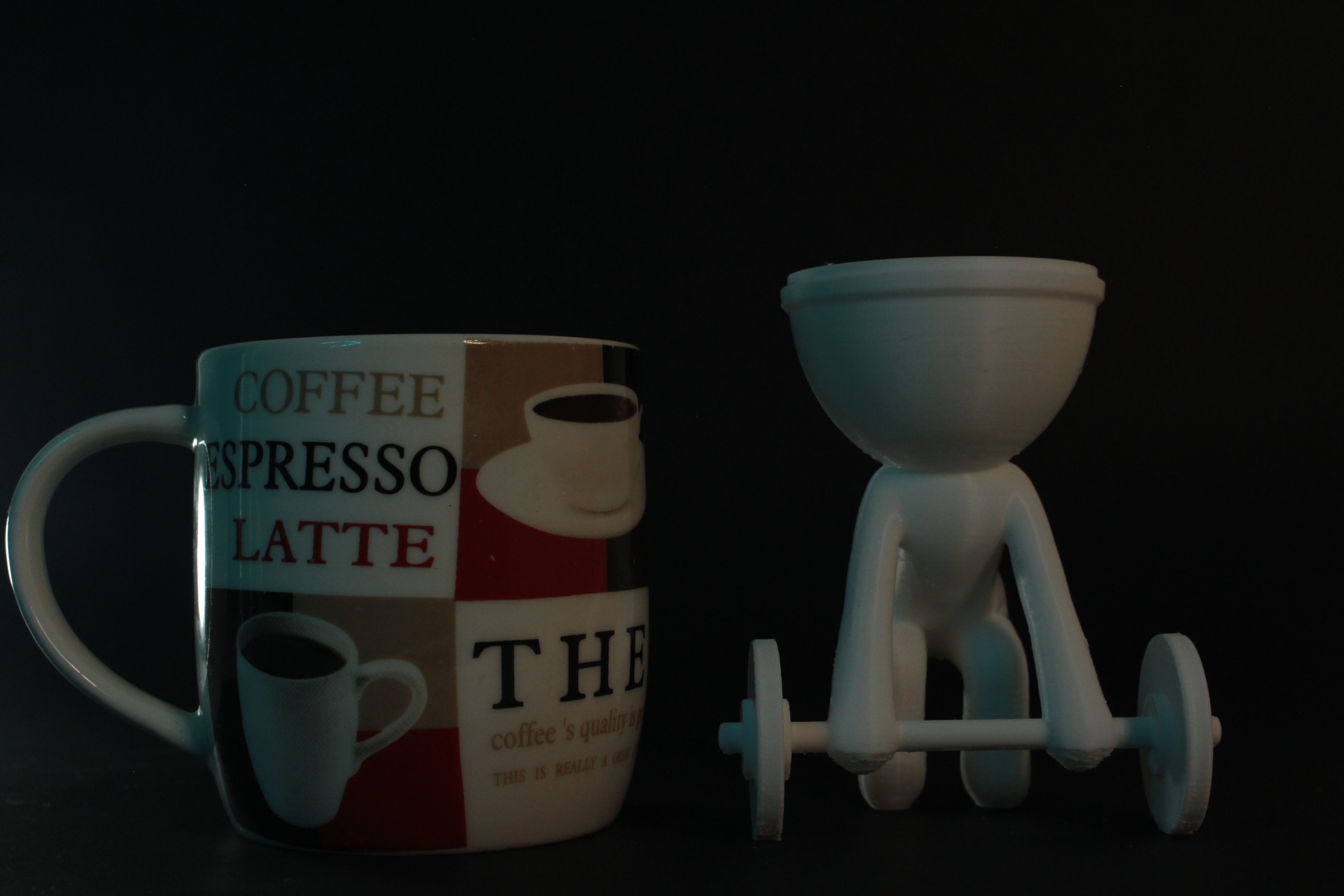 Flower Pot Weights 3D print model_2