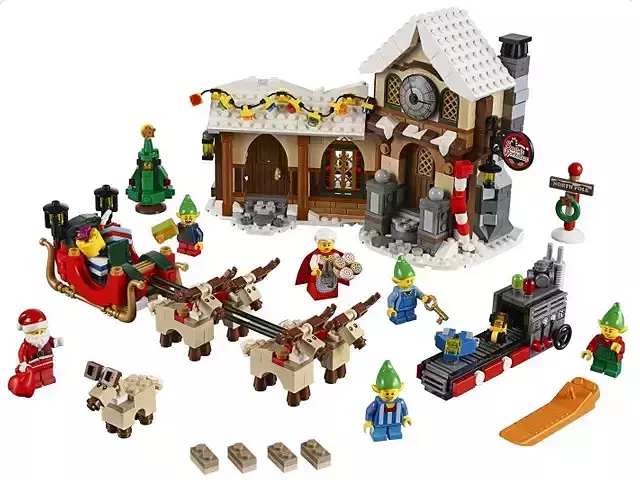 PixelBricks3D - Lego Santas Workshop 3D print model