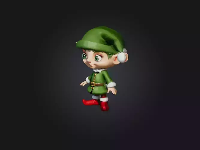 Cartoon Elf