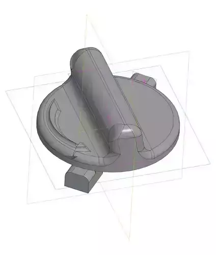 Front bumper traction hook cover MB VITO W639