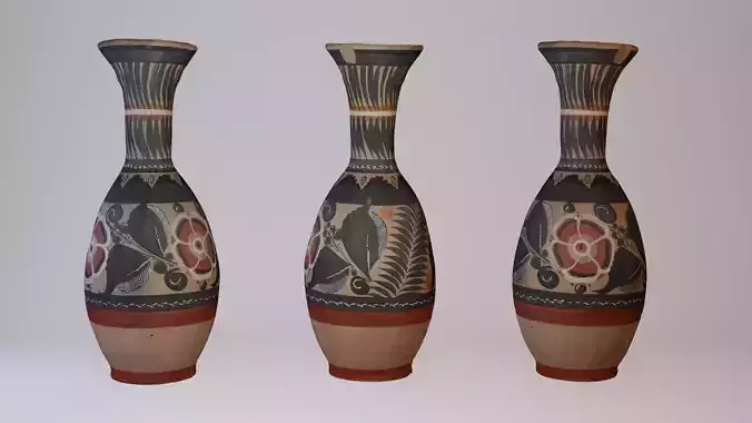 Tall Floral Vase