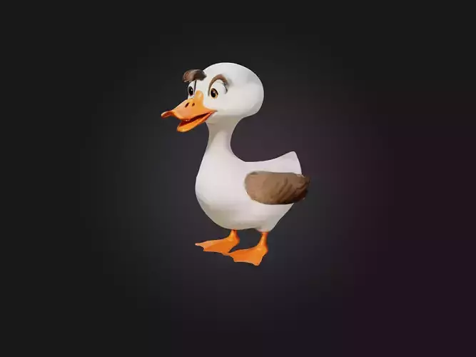 Cartoon Goose