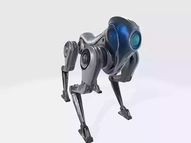 quadrupedal robot 3D model