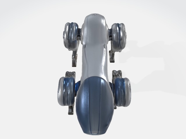 quadrupedal robot 3D model_3