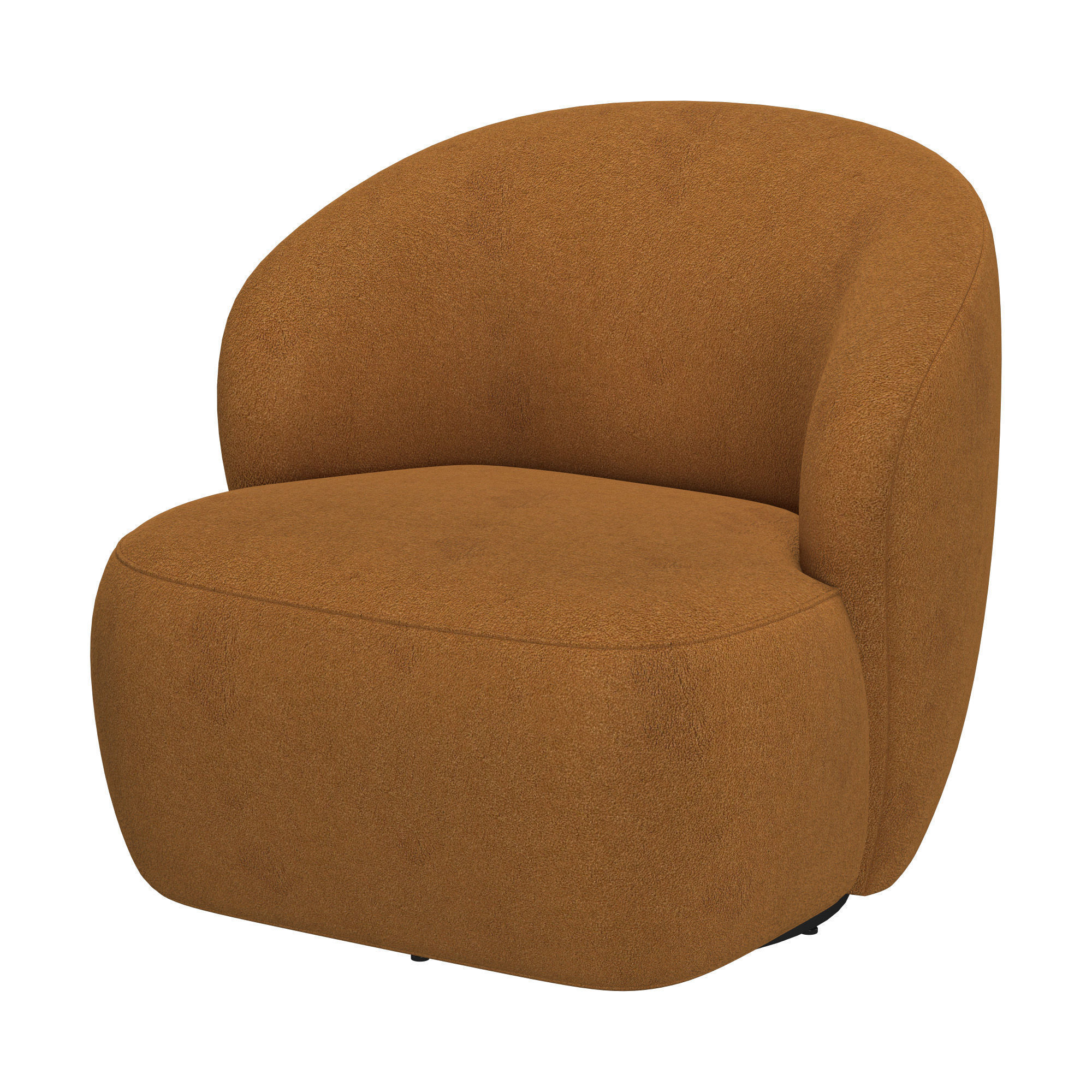 Lisete rotating chair 3D model_3