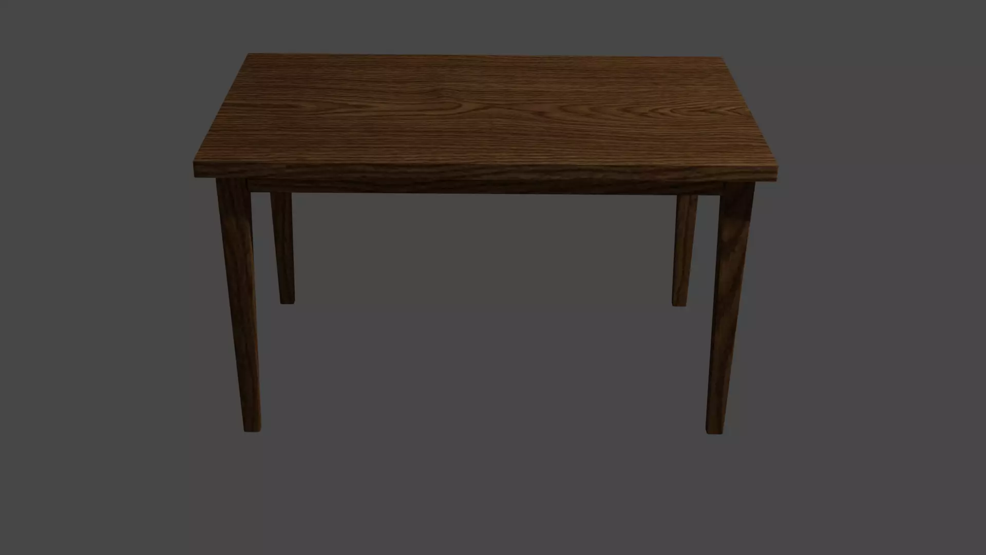 3D table Free 3D model_0