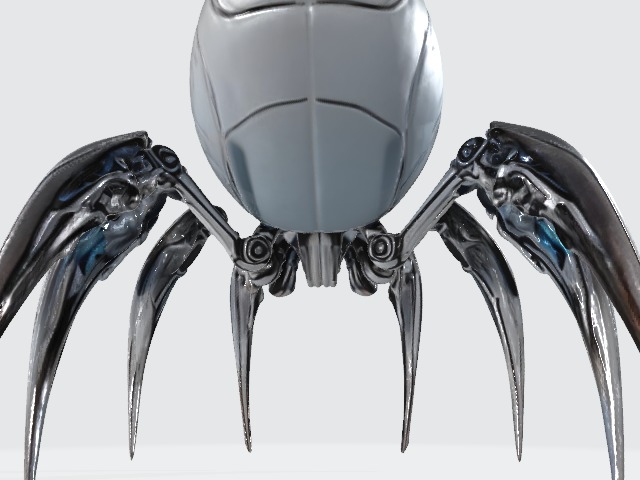Spider robot 3D model_5