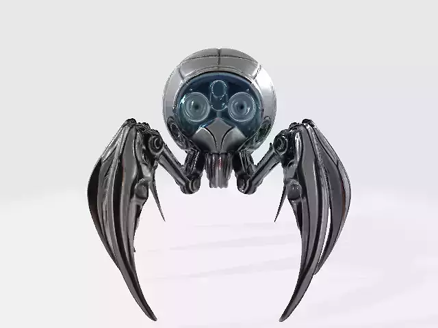 Spider robot 3D model