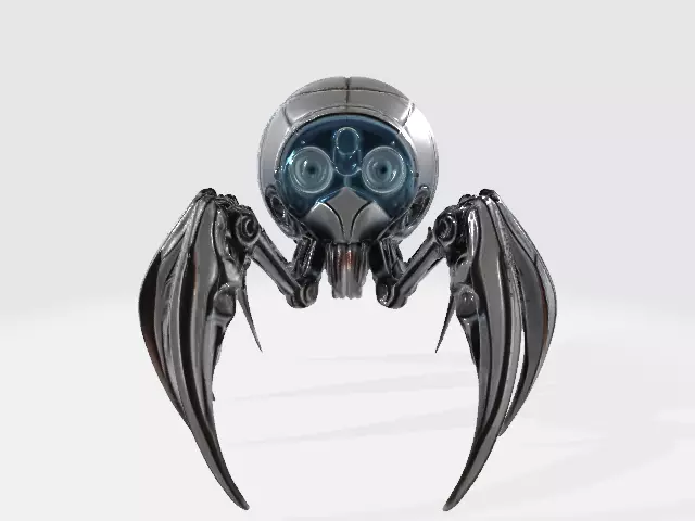 Spider robot 3D model_0