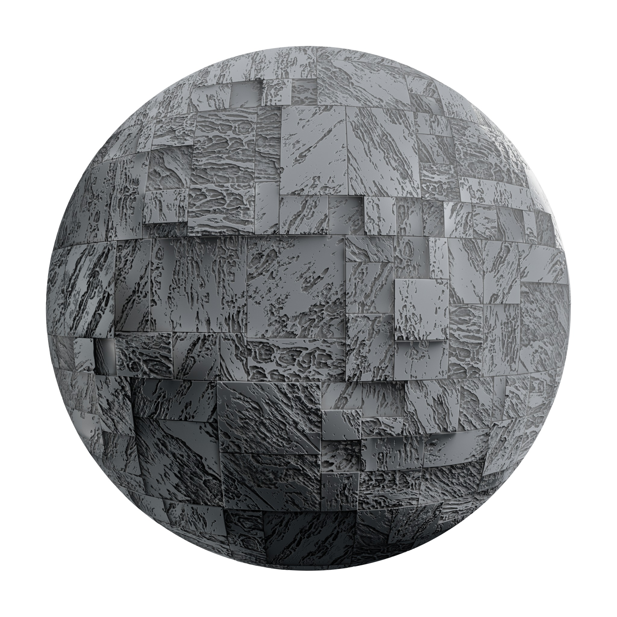 Stone and Tile Alpha Brush - HA04 - 4K - 16bit - SBSAR Texture_10