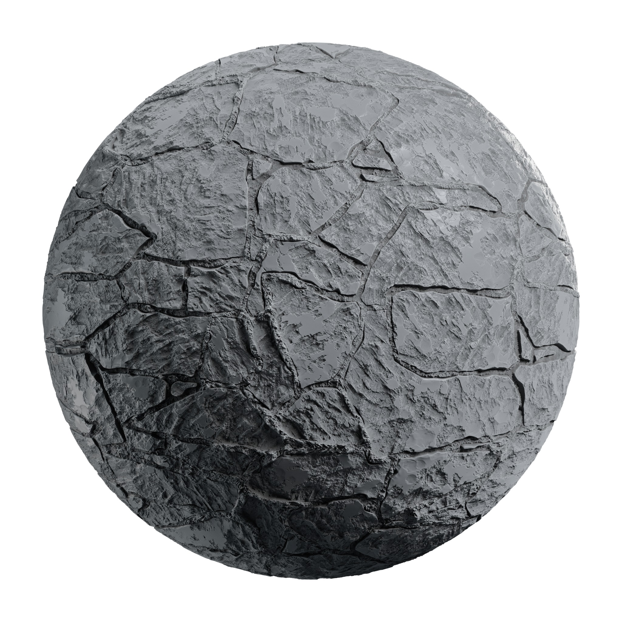 Stone and Tile Alpha Brush - HA04 - 4K - 16bit - SBSAR Texture_11