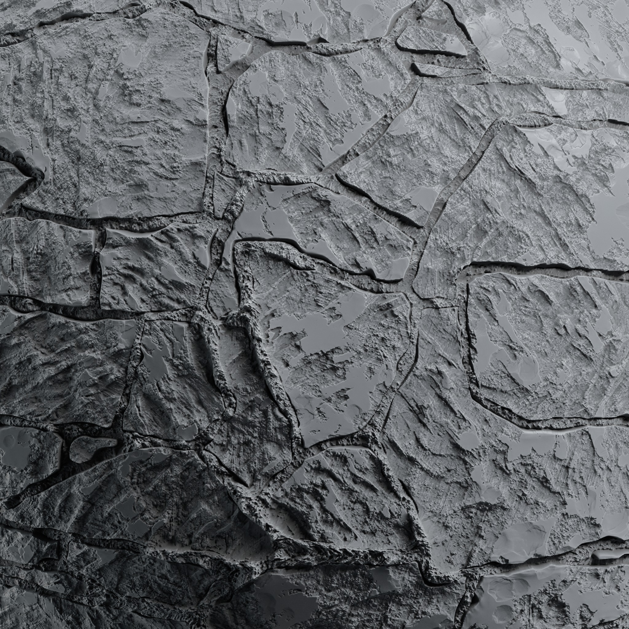 Stone and Tile Alpha Brush - HA04 - 4K - 16bit - SBSAR Texture_18