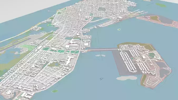 Cityscape Key West Florida United States