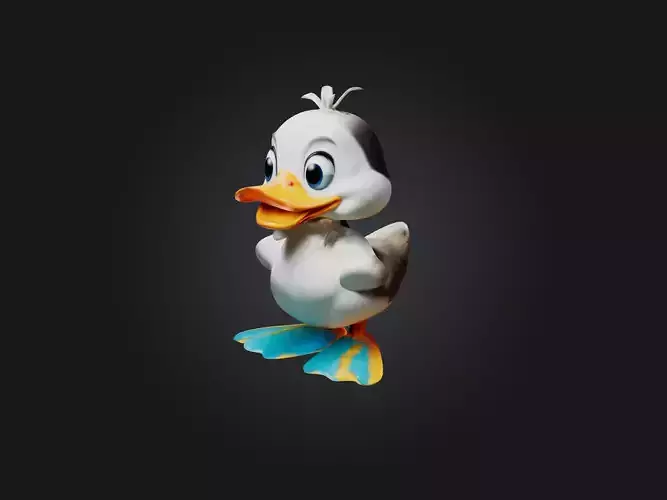 Cartoon Duck